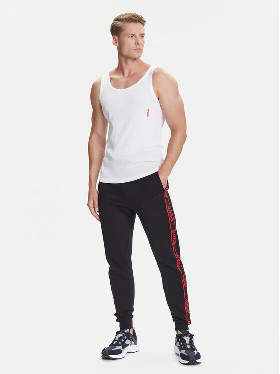 HUGO HUGO 3 db-os trikó szett 50545681 Fehér Slim Fit