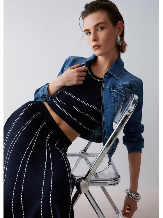 Liu Jo Liu Jo Maglione WA6146MA81RL9057 Viola Regular Fit