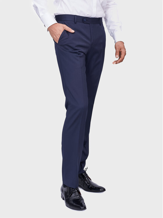 Evenemen Evenemen Garnitur Pompeo Granatowy Slim Fit