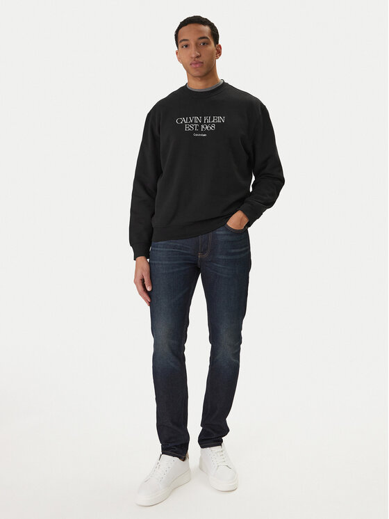 Calvin Klein Jeans Calvin Klein Jeans Džinsai LV04RD700G Tamsiai mėlyna Tapered Fit