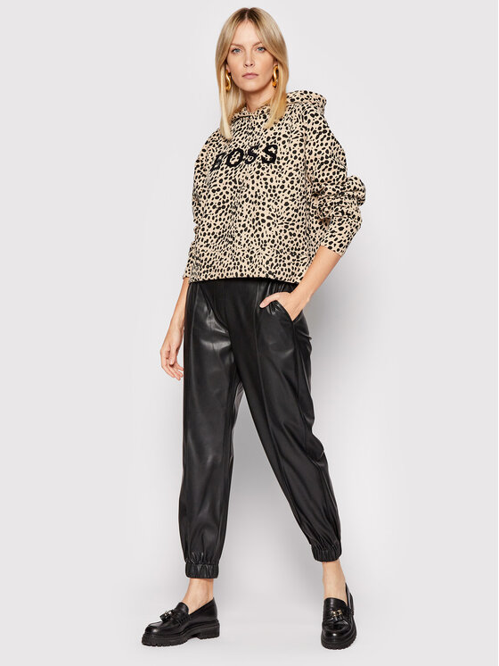 Pantaloni in similpelle C_Teruna 50464355 Nero