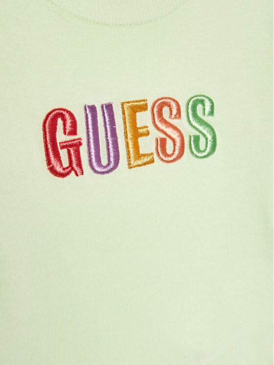 Guess Guess Maglione K3GR00 Z36I0 Verde Regular Fit