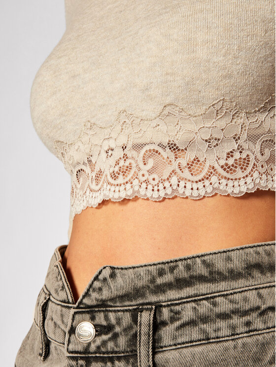 Dolcevita Heike W0BR52 Z2QT0 Beige Regular Fit