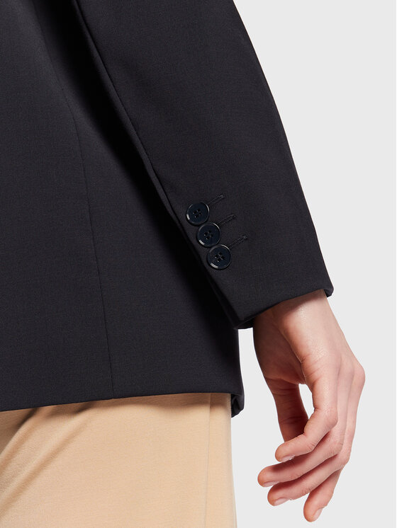 Weekend Max Mara Weekend Max Mara Bleizers Ceci 23504109 Tumši zils Relaxed Fit