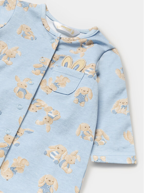 Mayoral Mayoral Romper 1707 Svetlo modra