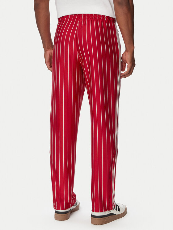 adidas adidas Спортивні штани Firebrid Pinstripes Track KR7230 Червоний Regular Fit