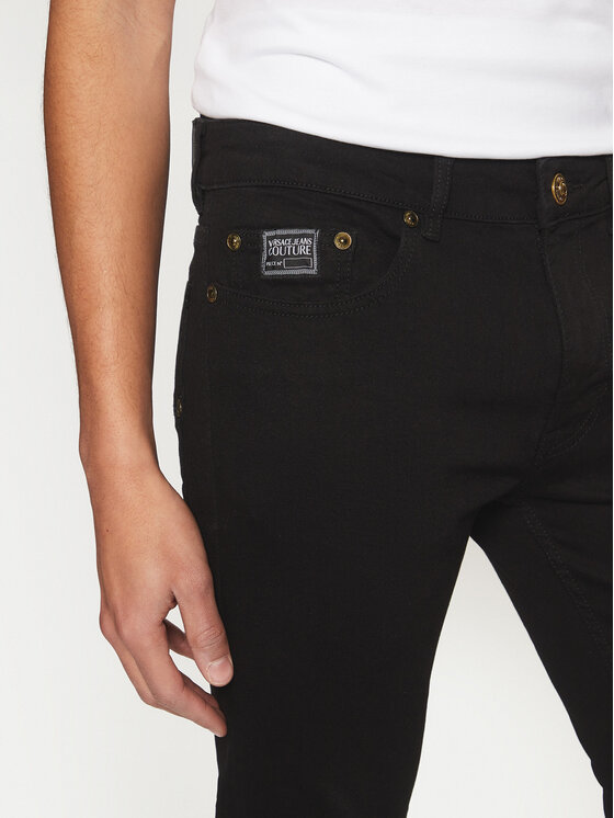 Versace Jeans Couture Versace Jeans Couture Τζιν 78GAB5K0 Μαύρο Skinny Fit