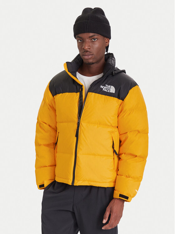The North Face Kurtka puchowa 1996 Retro Nuptse NF0A3C8D Żółty Loose Fit