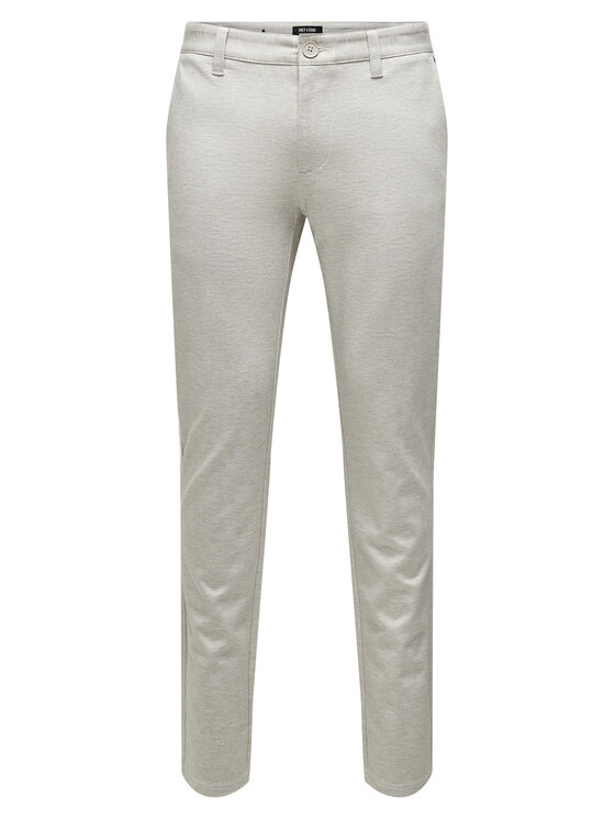 Only & Sons Chinos kelnes Mark 22026326 Pilka Slim Fit