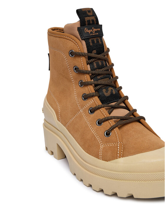 Pepe Jeans Pepe Jeans Schnürstiefeletten Hale Basic W PLS500006 Braun