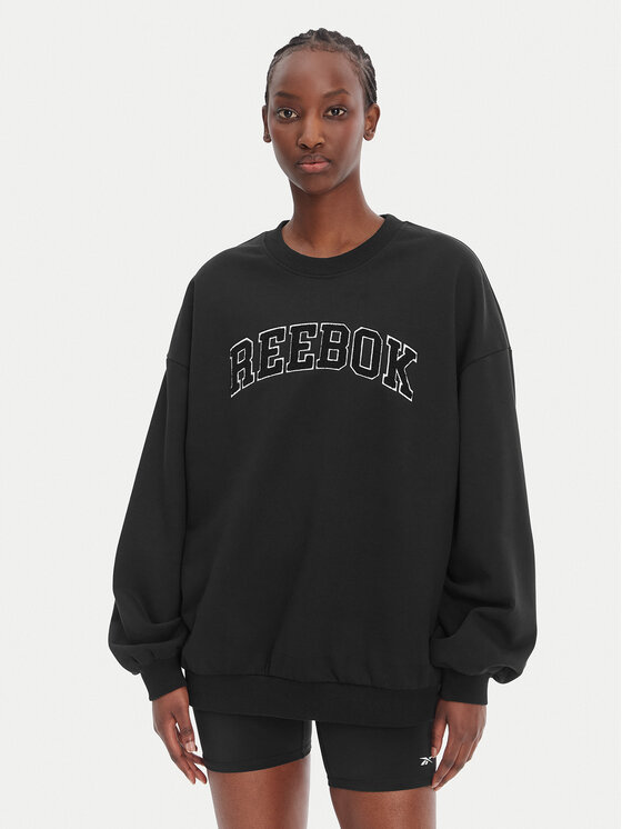 Reebok Reebok Суитшърт Reebok x Ewa Chodakowska RK25622CCW Черен Relaxed Fit