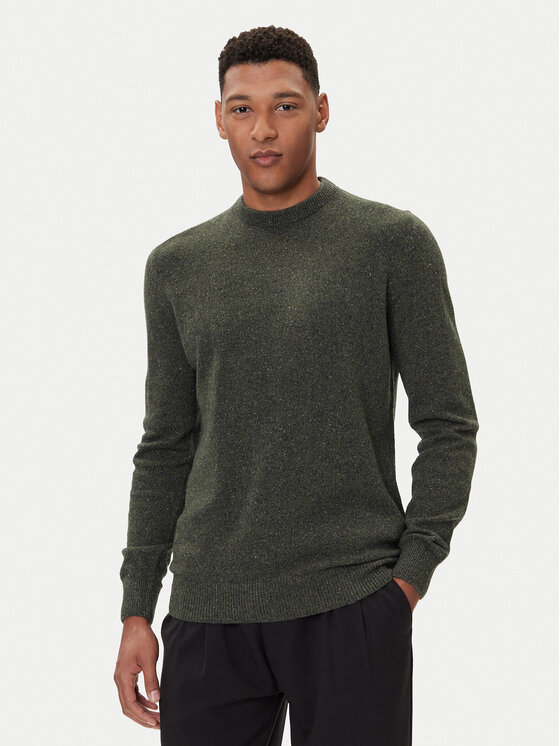 Barbour Barbour Kampsun Essential Tisbury MKN0844GN79 Roheline Regular Fit