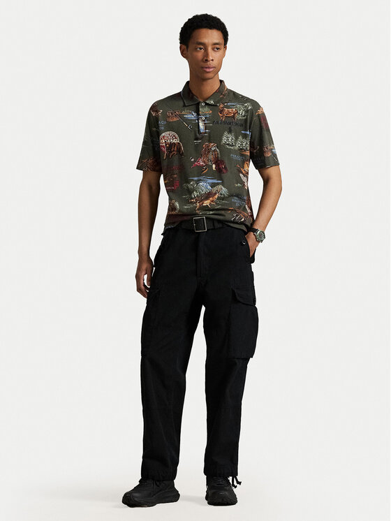 Polo Ralph Lauren Polo Ralph Lauren Polo särk 710980789001 Khakivärviline Regular Fit