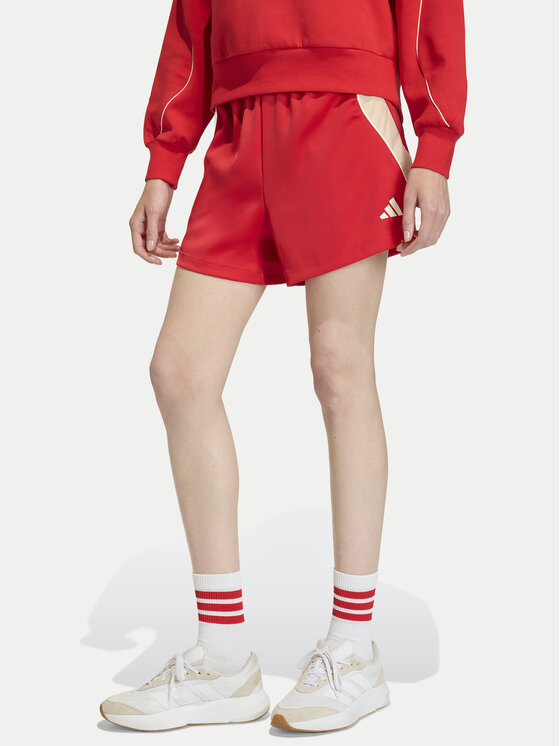 adidas Pantaloni scurți sport Stadium KB4943 Roșu Loose Fit