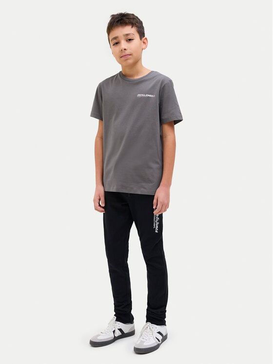 Jack&Jones Junior Jack&Jones Junior T-Shirt Hawaii 12269831 Γκρι Regular Fit