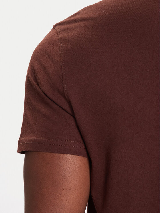 Tommy Jeans Tommy Jeans T-Shirt DM0DM04411 Braun Regular Fit