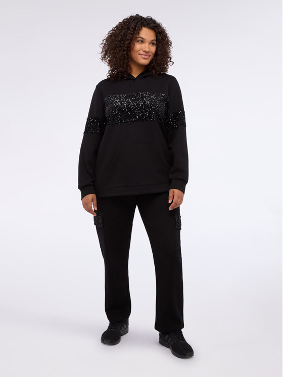 Fiorella Rubino Fiorella Rubino Felpa G807L008746N033 Nero Regular Fit