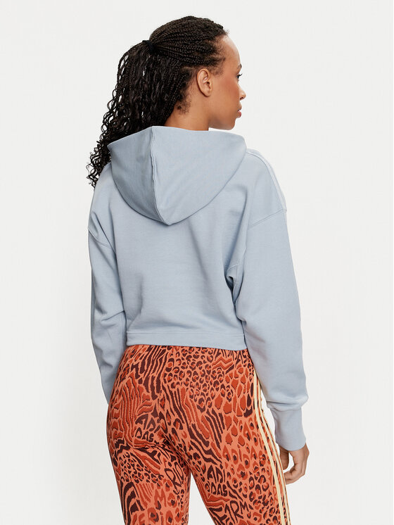 adidas adidas Mikina ALL SZN French Terry 3-Stripes IY6847 Modrá Regular Fit