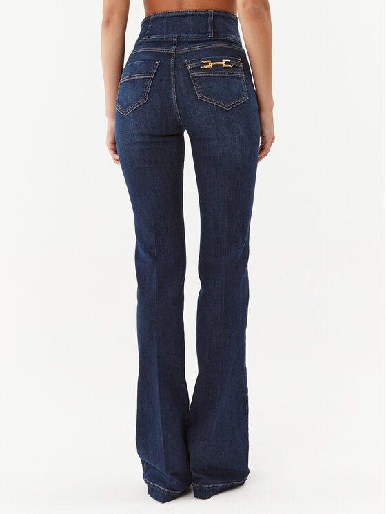 Elisabetta Franchi Elisabetta Franchi Džinsai PJ-30S-36E2-V350 Tamsiai mėlyna Regular Fit