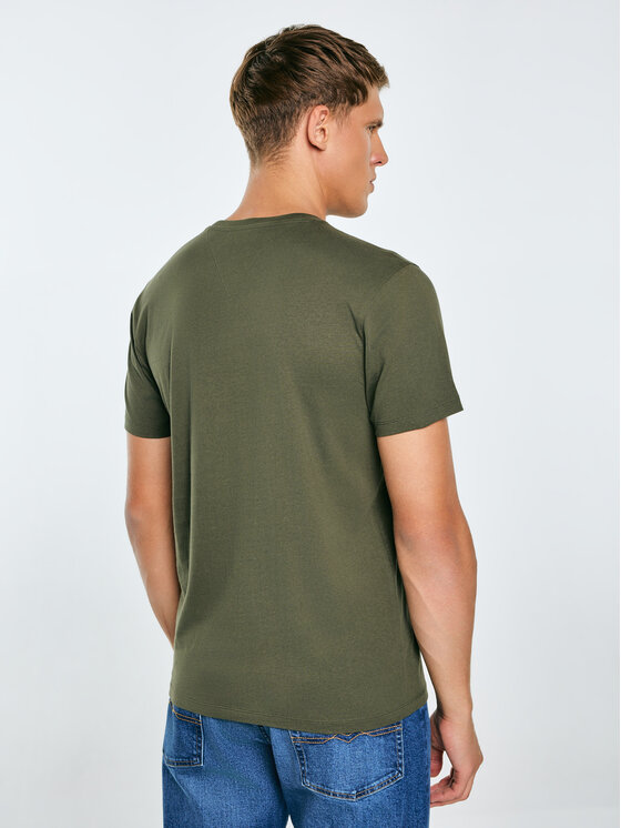 BIG STAR BIG STAR T-Shirt MIFER Zielony Basic Fit