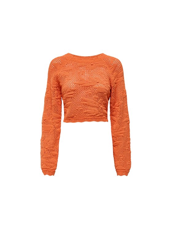 ONLY ONLY Maglione 15317706-TAN Arancione Regular Fit
