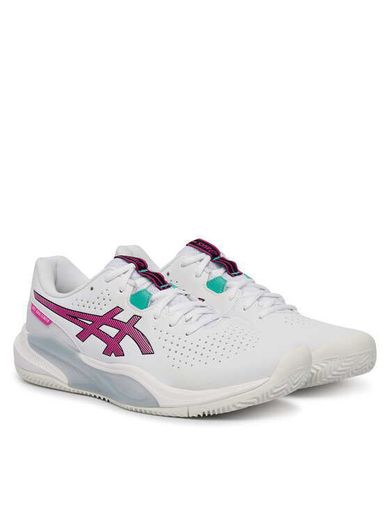 Asics Asics Buty do tenisa Gel-Challenger 15 Clay 1041A508 Biały