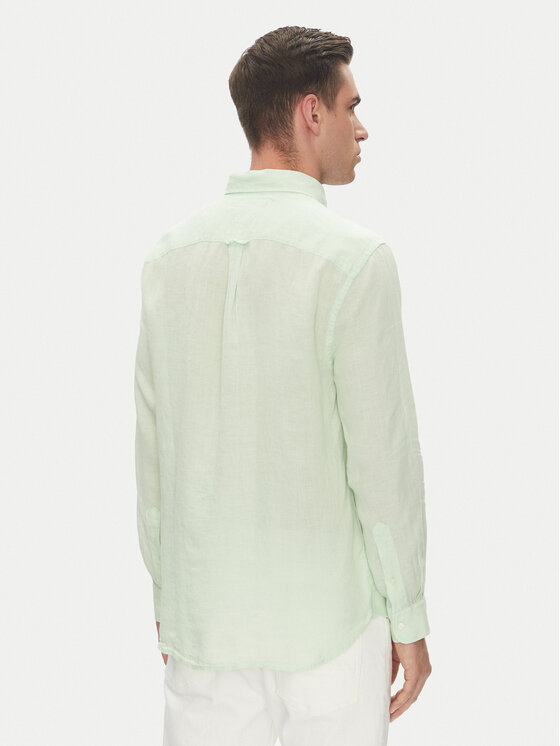 Tommy Hilfiger Tommy Hilfiger Camicia MW0MW34602 Verde Regular Fit