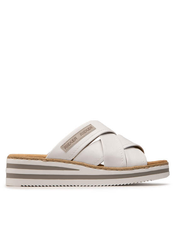 Rieker Rieker Ciabatte V0250-80 Bianco