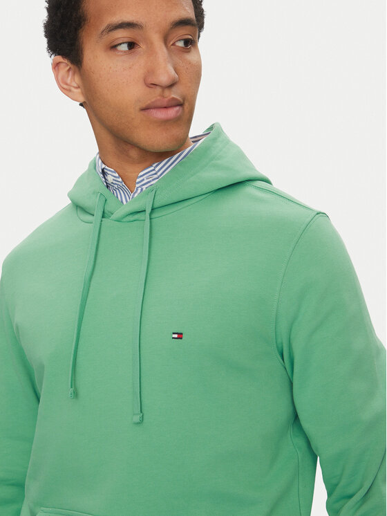 Tommy Hilfiger Tommy Hilfiger Felpa Essential MW0MW37235 Verde Regular Fit