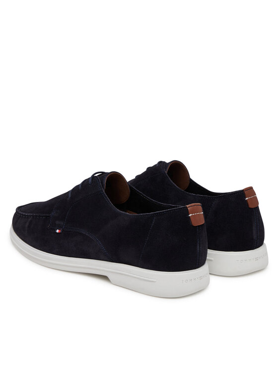 Tommy Hilfiger Tommy Hilfiger Mocasini Moc T Derby FM0FM05495 Bleumarin