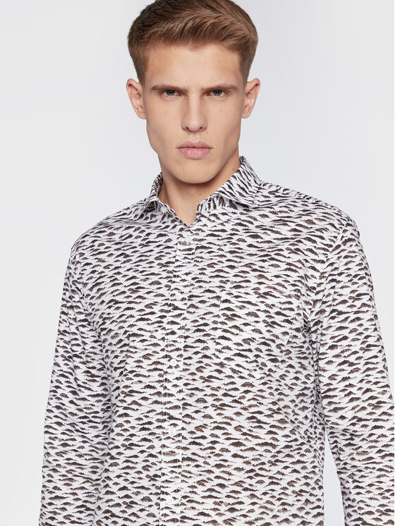 Camicia Mypop_5 50475932 Multicolore Slim Fit