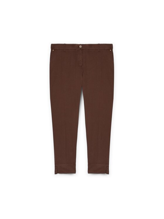 Fiorella Rubino Fiorella Rubino Spodnie materiałowe P718T004800N022 Brązowy Regular Fit