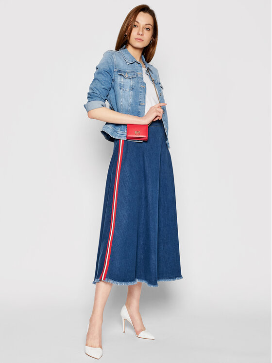 Gonna di jeans UA1167 D4435 Blu Regular Fit