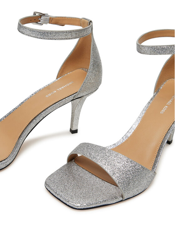 MICHAEL Michael Kors MICHAEL Michael Kors Sandály Jaida  40S5JDMS1M Stříbrná