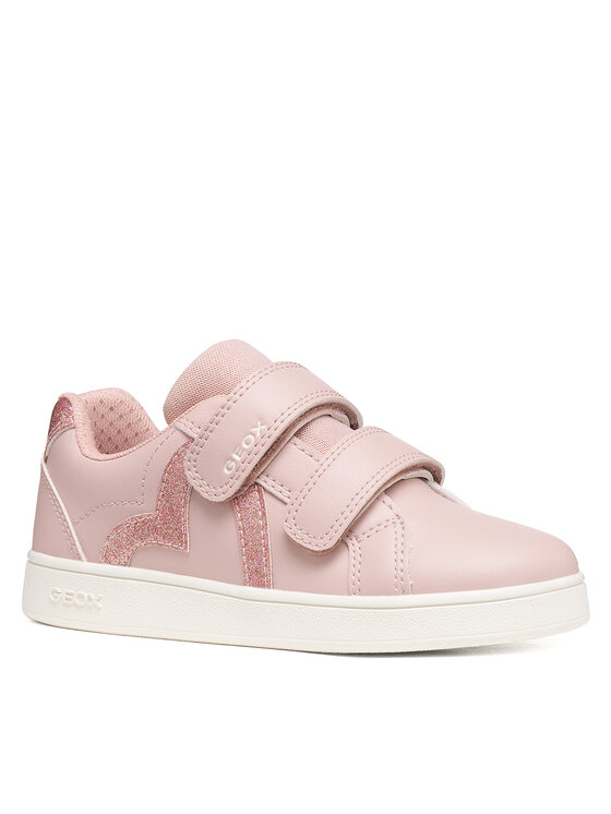 Geox Geox Сникърси J Eclyper Girl J66LRG 0BCKC C8172 S Светлорозов