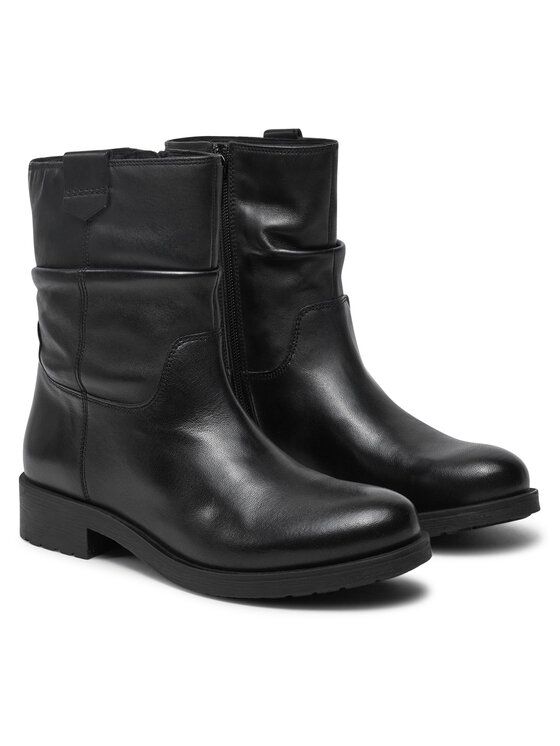 Geox Geox Botki D466RA 000TU C9999 Czarny