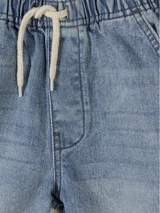 minoti minoti Szorty jeansowe 29SHORT252 Błękitny Regular Fit