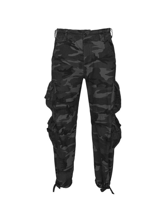 Brandit Brandit Spodnie materiałowe 1003.4.6XL Czarny Cargo Fit