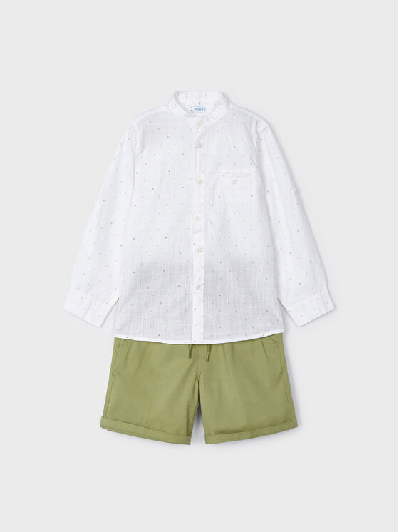 Completo camicia e pantaloncini Mayoral