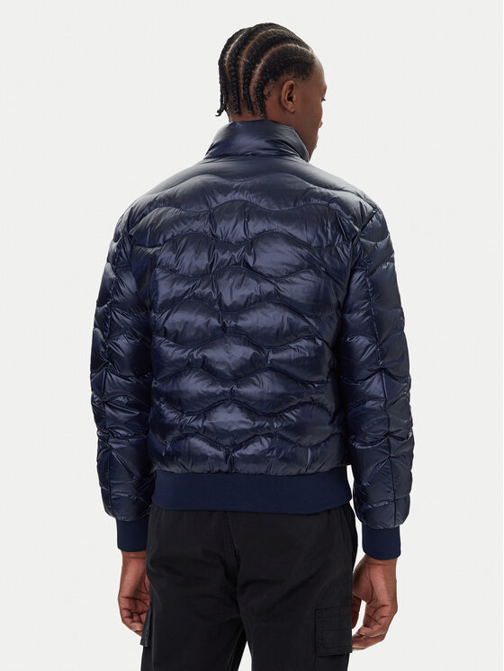 Blauer Blauer Vatovaná bunda 25WBLUC03075 Tmavomodrá Regular Fit