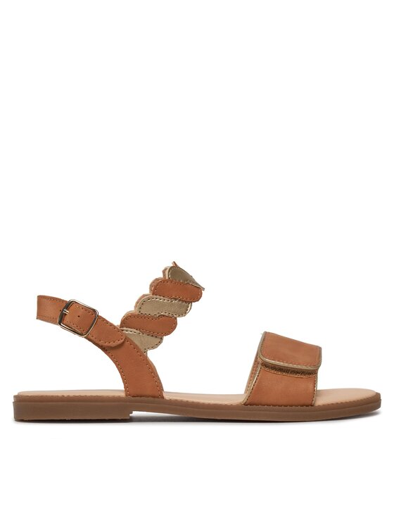 Geox Sandali J Sandal Karly Girl J4535G 054AJ C5B2U D Beige, taglia : 38