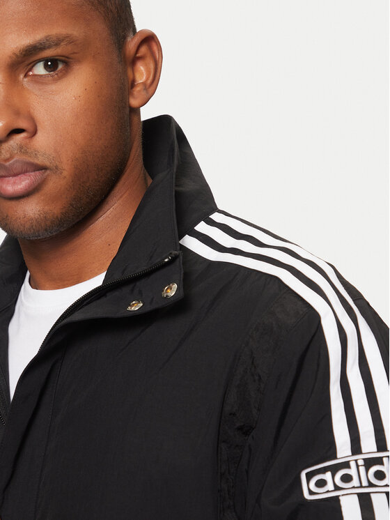 adidas adidas Prechodná bunda Adibreak JD4270 Čierna Loose Fit