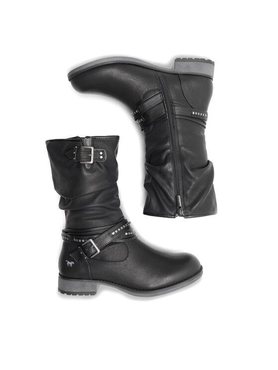 Mustang Mustang Stiefeletten 1139-624 Schwarz