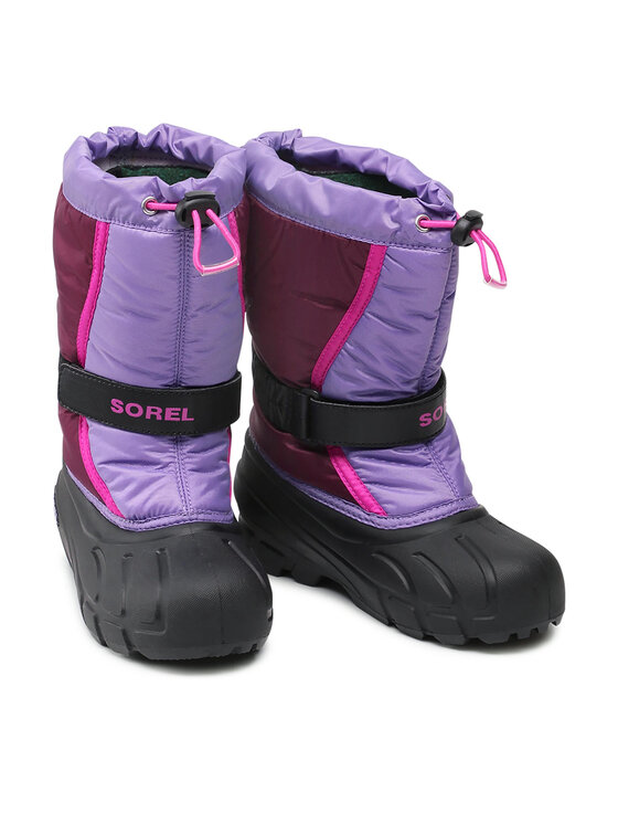 Sorel Sorel Μπότες Χιονιού Youth Flurry NY1965 Μωβ