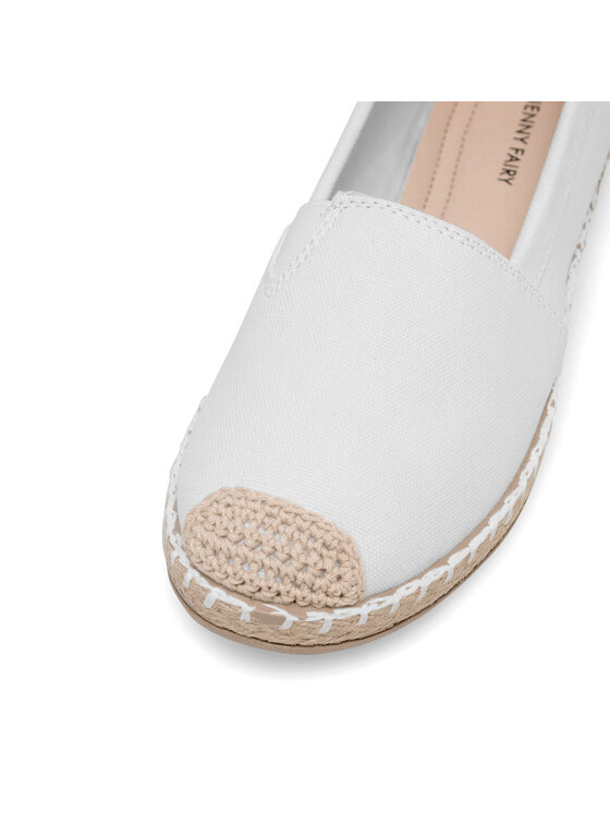 Jenny Fairy Jenny Fairy Espadrilles WYL04103-1 Fehér