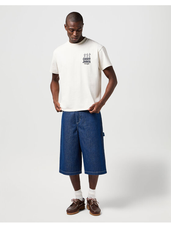 Wrangler Wrangler T-shirt 112362910 Bianco Regular Fit