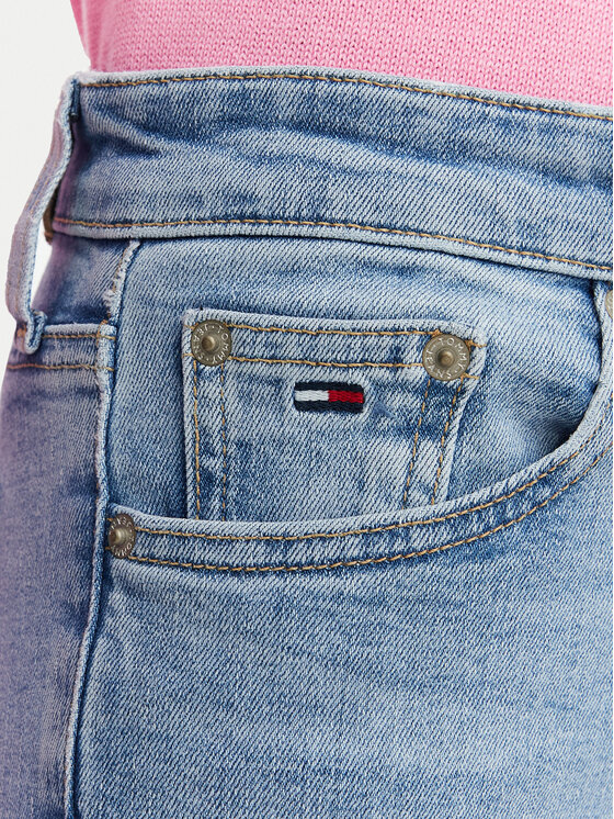 Tommy Jeans Tommy Jeans Traperice DW0DW23080 Plava Slim Fit