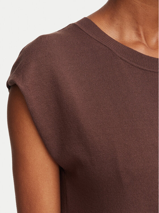 Morgan Morgan Bluză 262-MCHOCO Maro închis Regular Fit