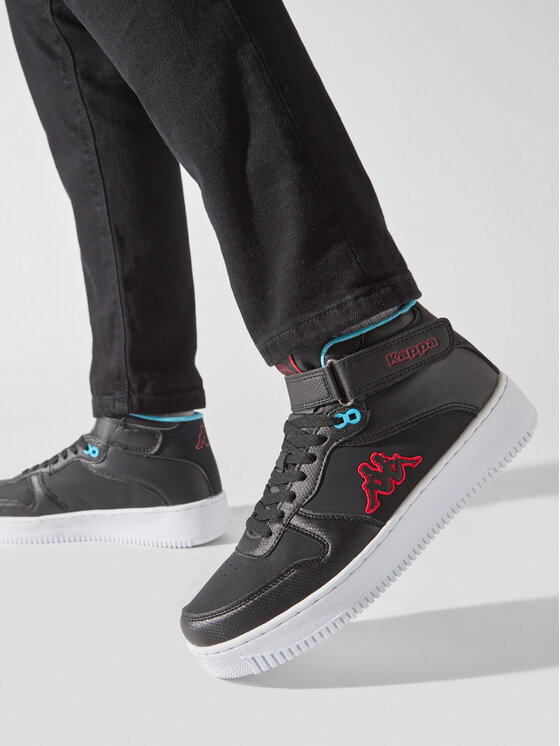 Kappa Kappa Sneakersy Logo Maserta Md V 35164DW Czarny
