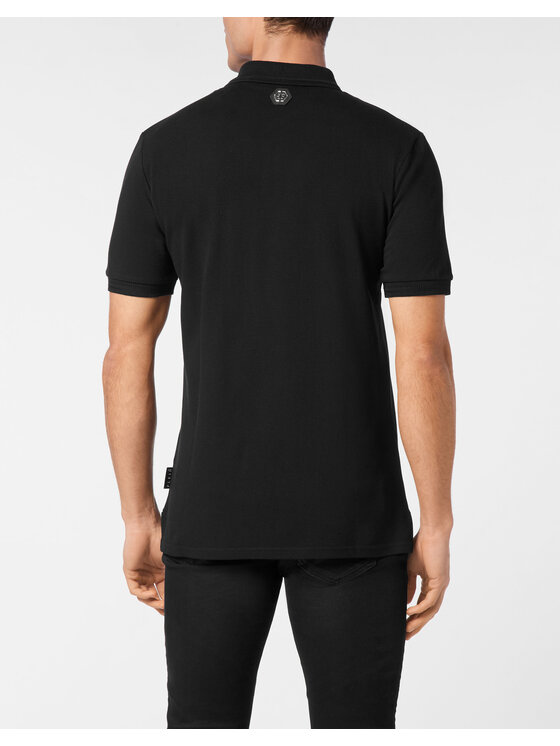PHILIPP PLEIN PHILIPP PLEIN Polo 24857 Nero Slim Fit